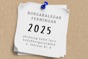 Skráning í borgaralegar fermingar 2025 á höfuðborgarsvæðinu
