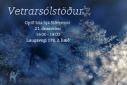 Vetrarsólstöður - opið hús