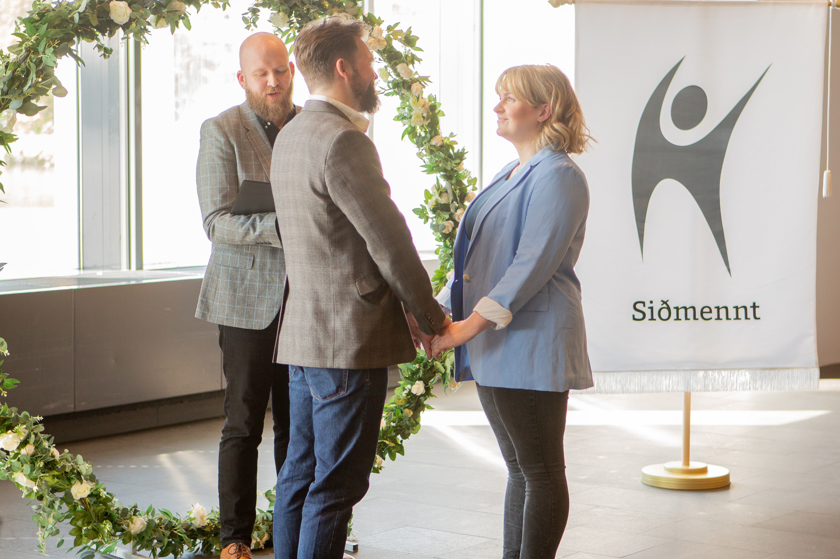 Einfaldar hjónavígslur í Ráðhúsi Reykjavíkur