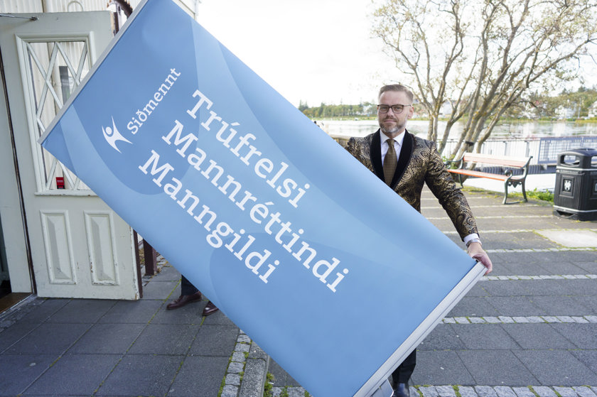 Þingsetningarhugvekja Siðmenntar fór fram í Iðnó þriðjudaginn 12. september