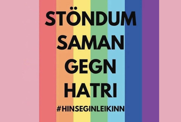 Stöndum saman gegn hatri #hinseginleikinn