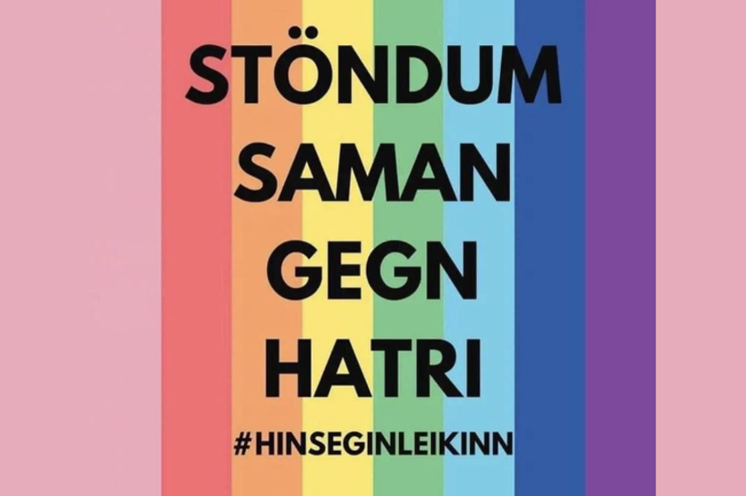 Stöndum saman gegn hatri #hinseginleikinn
